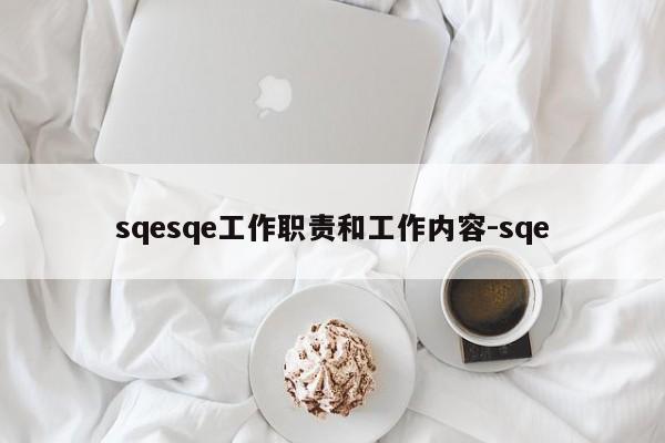 sqesqe工作职责和工作内容-sqe